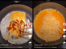 Viral di TikTok, Cara Masak Mie Instan Keju yang Creamy Pedas