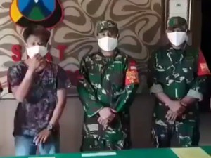 Beralasan Mabuk, Pemuda yang Viral Serang Anggota TNI di Sumenep Minta Maaf