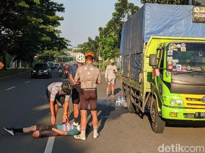 Kronologi Virnie Ismail Kecelakaan Sepeda, Jatuh Gegara Galon Air Gelinding