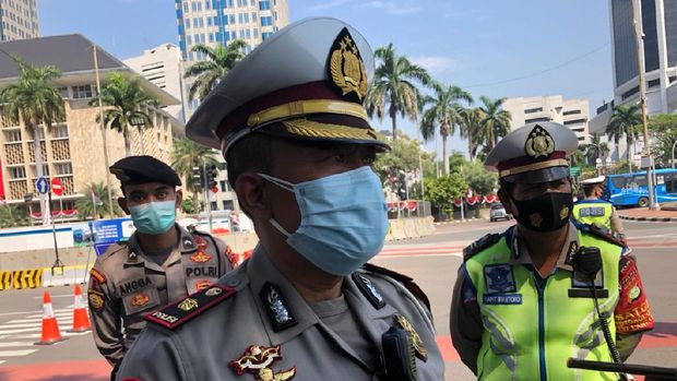 Wakasatlantas Polres Jakarta Pusat Kompol Purwanta