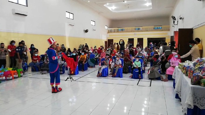 131 Anak Yatim Ditinggal Ortu Gegara COVID-19 Jadi Anak Asuh Polres Pasuruan Kota