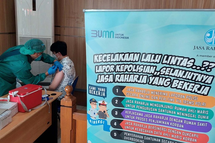 3.000 Masyarakat Transportasi Bandung Divaksin COVID-19