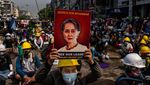 Foto: Ancaman Perang Saudara di Myanmar
