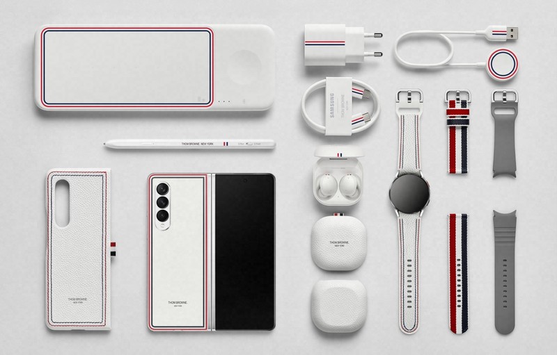 Galaxy Z Fold 3 Thom Browne