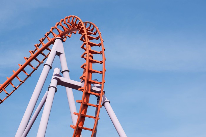 Ilustrasi Rollercoaster
