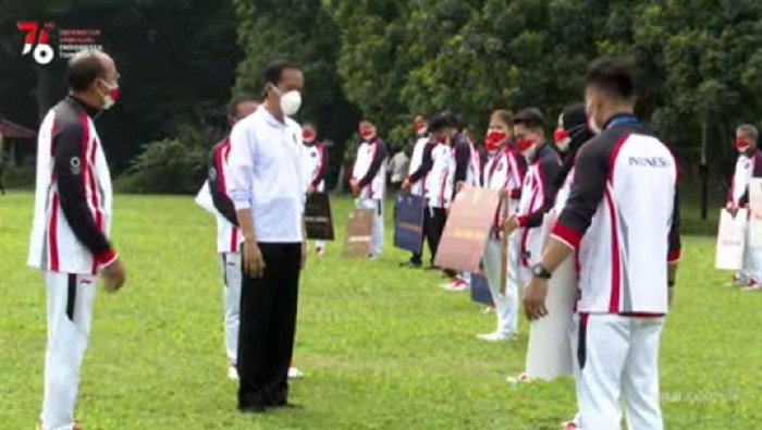 Jokowi Berikan Bonus ke Atlet Olimpiade Tokyo