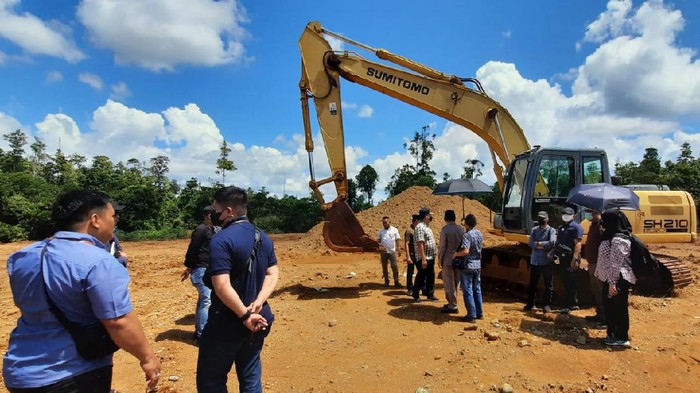KPK-Kejati Sultra Periksa Lokasi Tambang PT Toshida