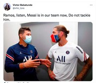 Meme Messi Ramos