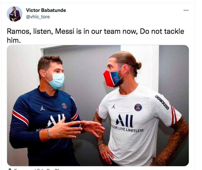 Meme Messi Ramos