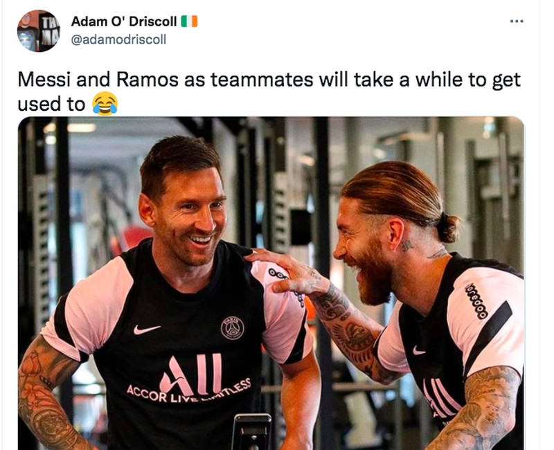 Meme Messi Ramos