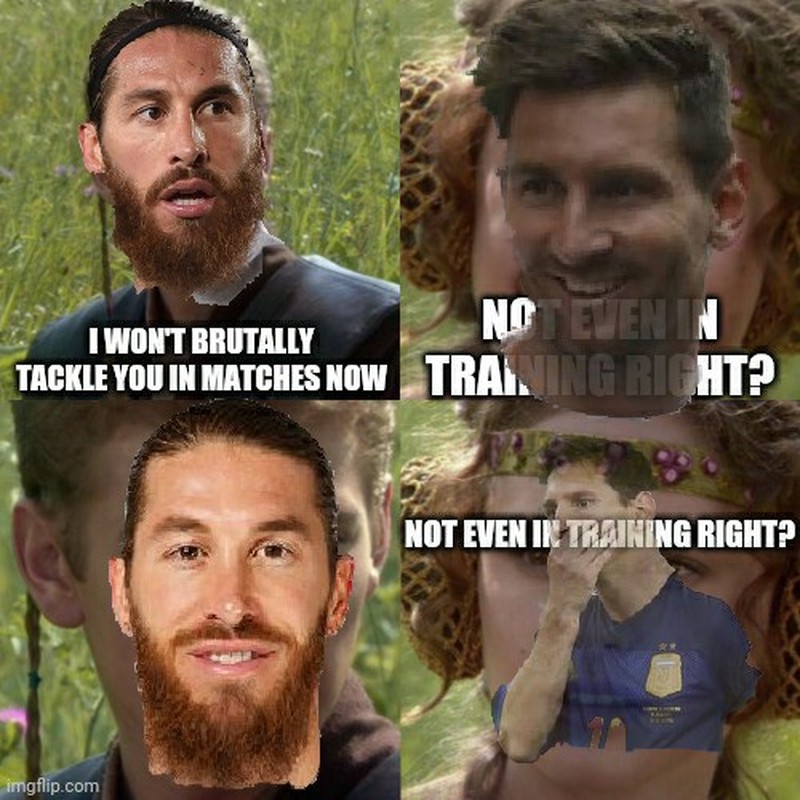 Meme Messi Ramos