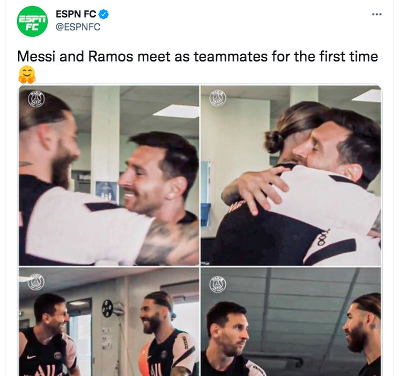 Meme Messi Ramos