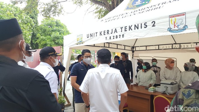 Menparekraf Sandiaga Uno di Kepulauan Seribu