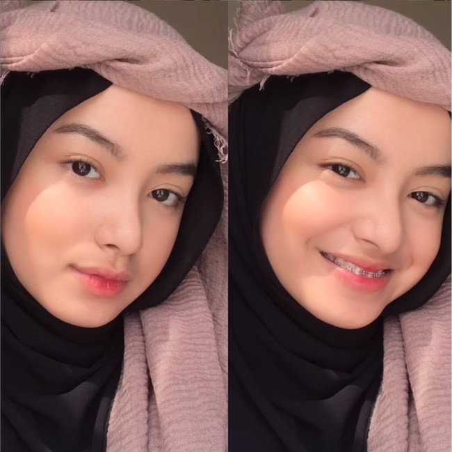 Nabila Putri dan Adam rupanya juga pernah merilis single bersama yang berjudul Cinta Kita. Single duet keduanya itu diproduseri langsung oleh Ucok Baba. Foto: Instagram/@napputt