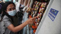 Kegiatan tersebut bertujuan untuk memberikan tanda kepada warga yang sudah divaksin.