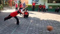 Perlombaan tersebut sebagai wujud untuk menumbuhkan rasa nasionalisme cinta tanah air.