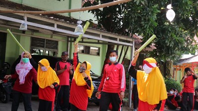 Kemeriahan Lomba 17an yang Diikuti Penyandang Disabilitas