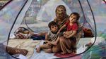 Potret Anak-anak Afghanistan Terlantar Saat Lari dari Kekejaman Taliban
