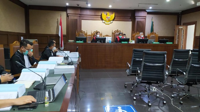 Sidang kasus korupsi bansos terdakwa Matheus Joko Santoso
