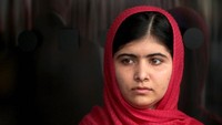 Malala Yousafzai menjadi sorotan dunia internasional usai menjadi korban penembakan kelompok Taliban pada tahun 2012 silam. Getty Images/Christopher Furlong