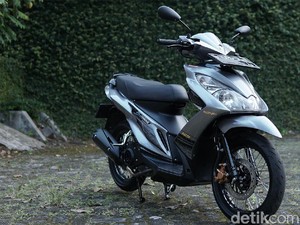 Bikin Pangling! Restorasi Total Motor Matic Suzuki Skydrive