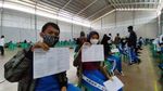 Joss! 2.000 Siswa SMK-SMA di Ciamis Disuntik Vaksin COVID-19