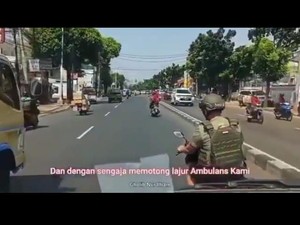 Bayi Kritis di Ambulans Dihalangi Pemotor Berseragam Instansi Meninggal