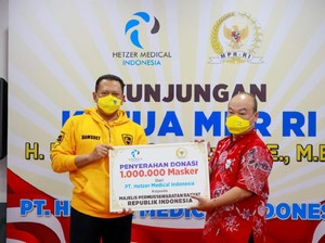 Sepanjang 2020 Ekspor Masker dan APD Capai Rp 3,4 T, Ini Kata Bamsoet
