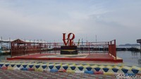 Seperti inilah Pulau Pramuka tanpa wisatawan.
