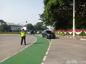 Hari Ke-3 Ganjil-Genap di Sudirman, Masih Ada Pengendara Tak Tahu