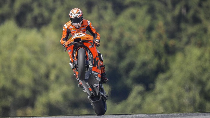 Iker Lecuona pada latihan bebas MotoGP Austria 2021.