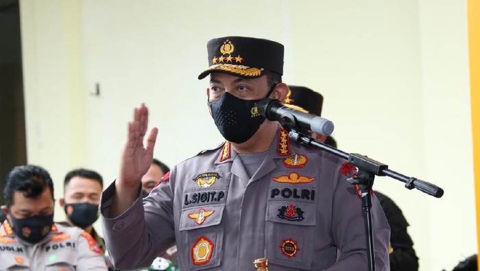 Kapolri Jenderal Listyo Sigit Prabowo memimpin rapat Forkopimda Babel