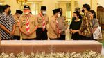 Momen Gibran Melayat Mangkunegara IX