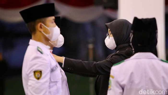 pengukuhan paskibraka  banyuwangi