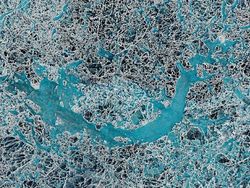 Foto Bumi Seperti Lukisan yang Dipotret dari Satelit