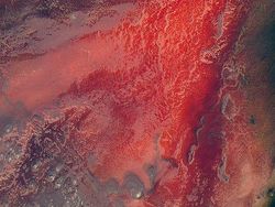 Foto Bumi Seperti Lukisan yang Dipotret dari Satelit