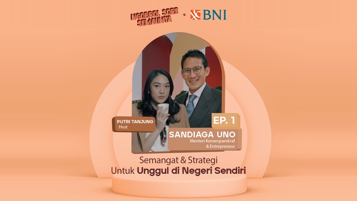 Putri Tanjung x Sandiaga Uno