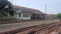 Stasiun ini dibangun Pemerintah Hindia Belanda pada tahun 1864. (Manik Priyo Prabowo)