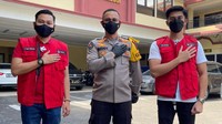 Turut hadir dalam acara tersebut Wasekjen Milenial Merah Putih (MMP) Mohammad Erlangga.  