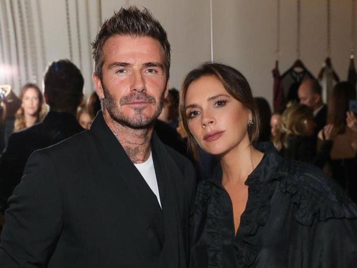 David Beckham dan istrinya