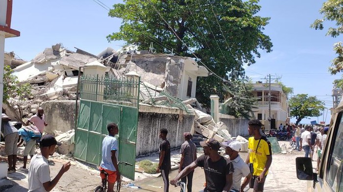 Gempa M 7,2 guncang Haiti