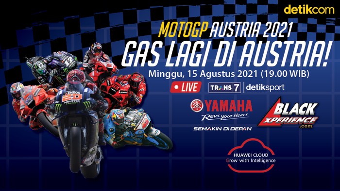 Infografis MotoGP Austria 2021