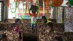 Ketika Bus Disulap Jadi Tempat Belajar Anak-anak di India