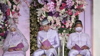 Kebersamaan itu pun memicu asmara hingga berlanjut ke pernikahan yang cukup kontroversial hingga ditayangkan secara live di stasiun televisi swasta. Dok. Instagram/@antv_official