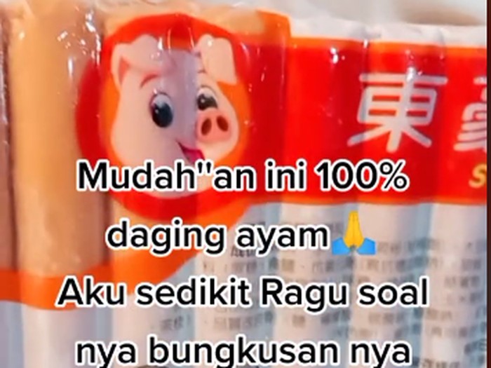Heboh! Produk Sosis Ayam tapi Kemasannya Ada Logo Kepala Babi