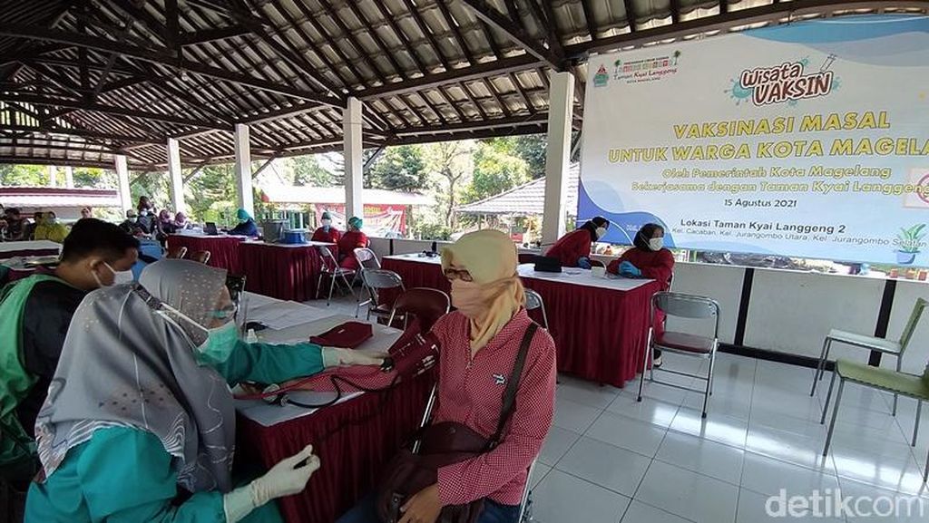Ini Baru Asyik! Wisata Vaksin di Taman Kyai Langgeng Magelang