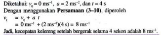 5 Contoh Soal Gerak Lurus Berubah Beraturan dan Pembahasannya