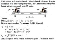 5 Contoh Soal Gerak Lurus Berubah Beraturan Dan Pembahasannya