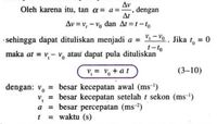 5 Contoh Soal Gerak Lurus Berubah Beraturan Dan Pembahasannya