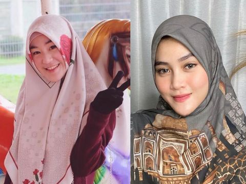 Adu gaya Larissa Chou dan Henny Rahman.